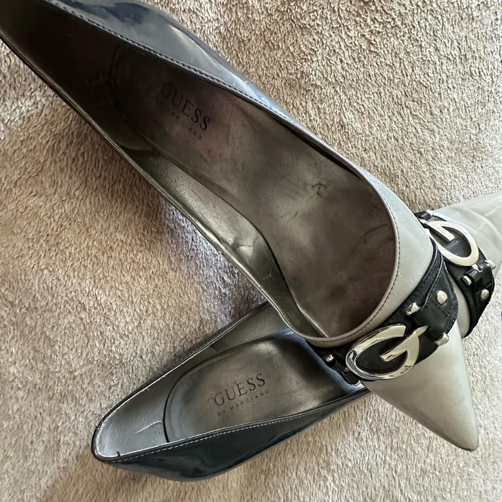 GUESS Monochrome Pointed Heels
